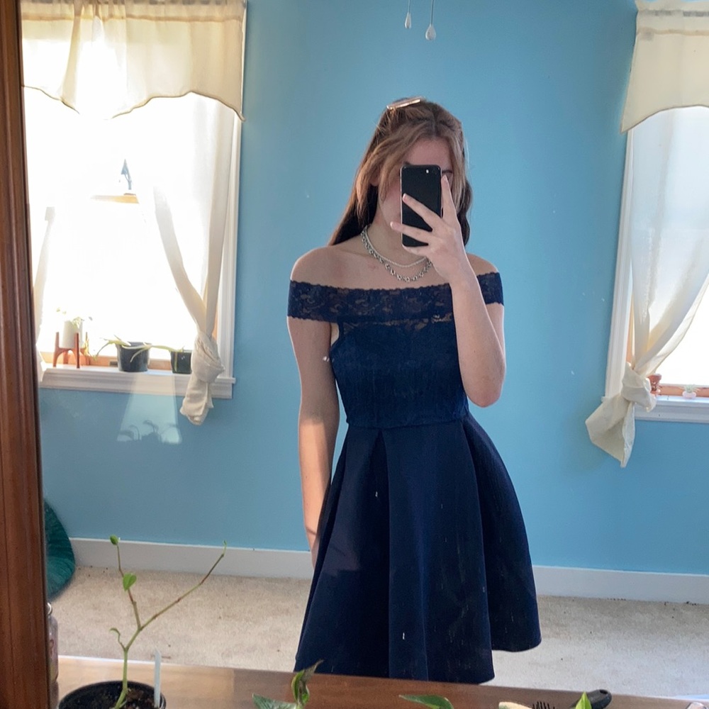 Midnight blue dress
